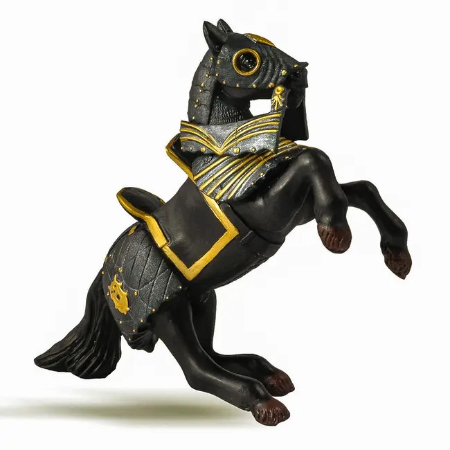 PAPO FIGURINA CAL NEGRU IN ARMURA VIVPapo39276