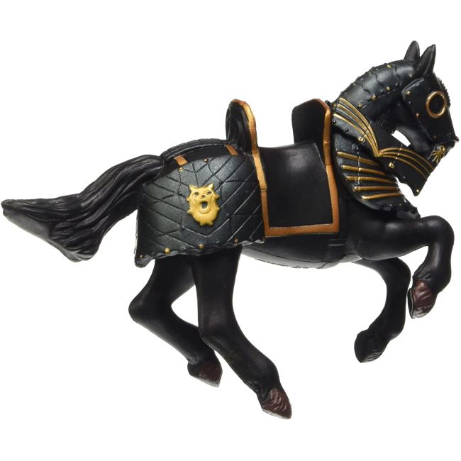 PAPO FIGURINA CAL NEGRU IN ARMURA VIVPapo39276