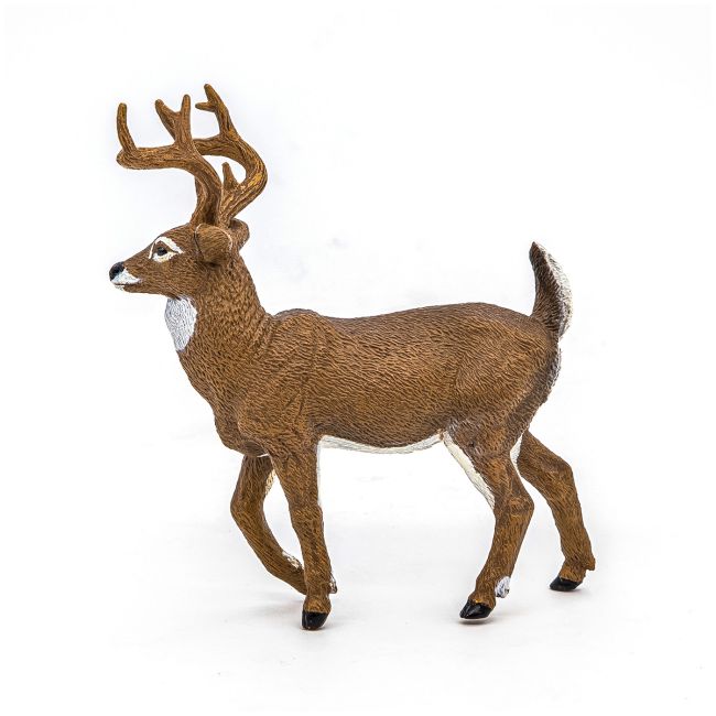 PAPO FIGURINA CERB CU COADA ALBA VIVPapo53021