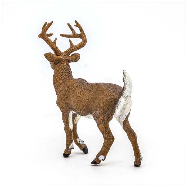 PAPO FIGURINA CERB CU COADA ALBA VIVPapo53021