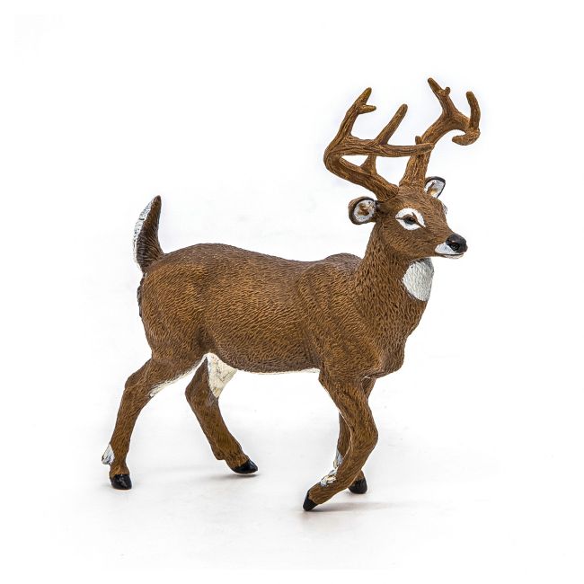 PAPO FIGURINA CERB CU COADA ALBA VIVPapo53021