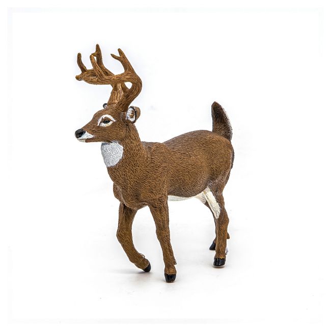 PAPO FIGURINA CERB CU COADA ALBA VIVPapo53021