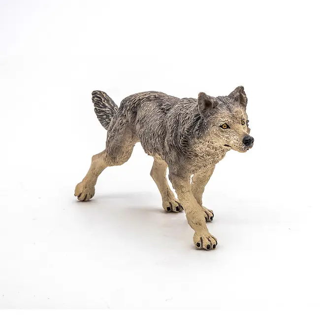 PAPO FIGURINA LUP GRI VIVPapo53012