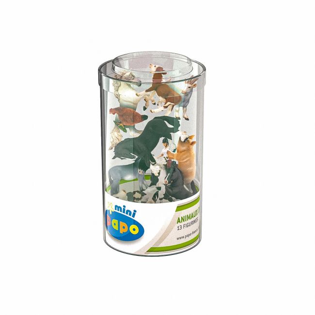 PAPO FIGURINA SET 13 MINIFIGURINE ANIMALE FERMA VIVPapo33015