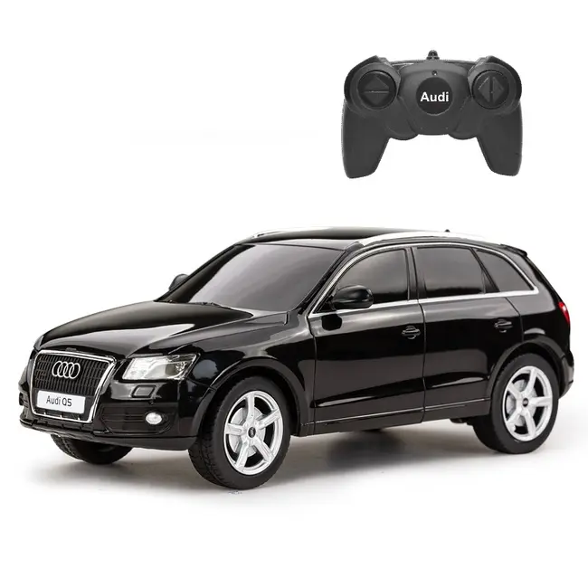 MASINA CU TELECOMANDA AUDI Q5 NEGRU CU SCARA 1 LA 24 VIVRas38600_Negru