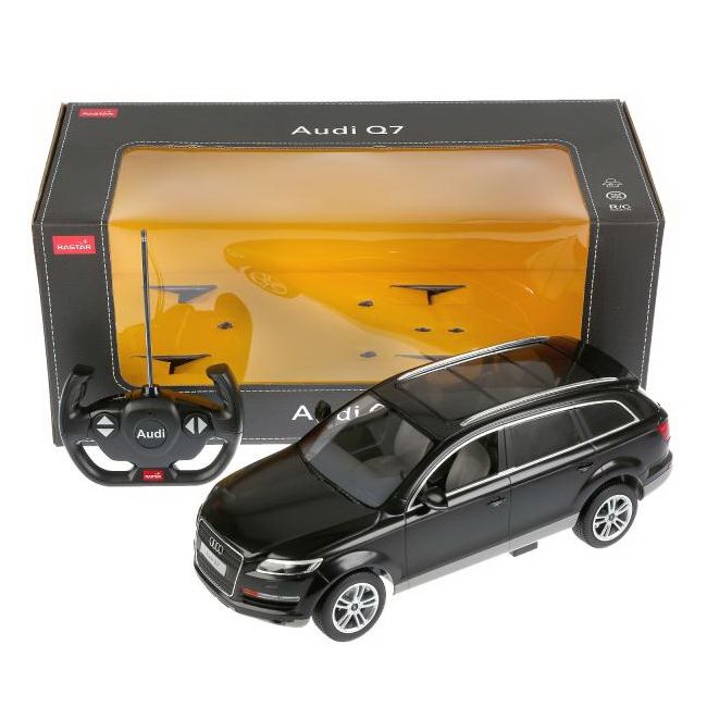 MASINA CU TELECOMANDA AUDI Q7 NEGRU SCARA 1 LA 14 VIVRas27400_Negru