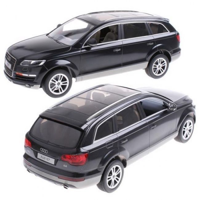 MASINA CU TELECOMANDA AUDI Q7 NEGRU SCARA 1 LA 14 VIVRas27400_Negru