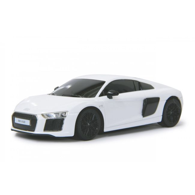 MASINA CU TELECOMANDA AUDI R8 ALB CU SCARA 1 LA 24 VIVRas72300_Alb