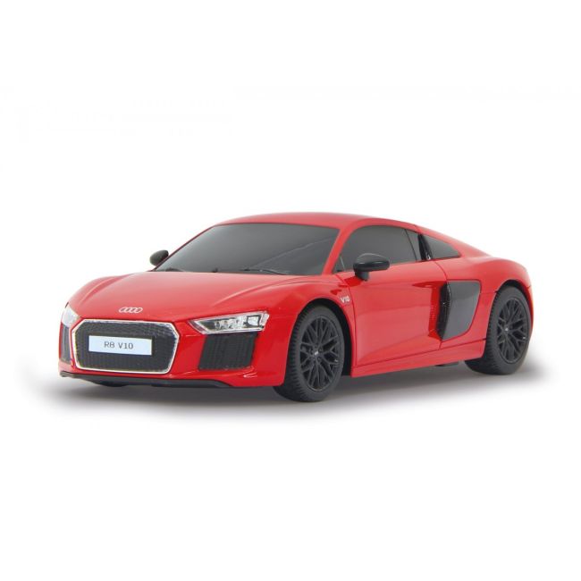 MASINA CU TELECOMANDA AUDI R8 ROSU CU SCARA 1 LA 24 VIVRas72300_Rosu