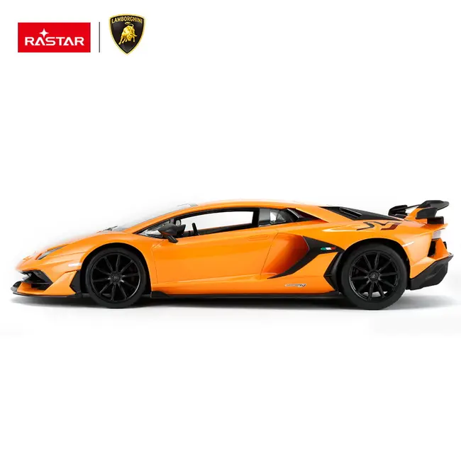 MASINA CU TELECOMANDA AVENTADOR SVJ PORTOCALIU SCARA 1 LA 14 VIVRas96000_Portocaliu