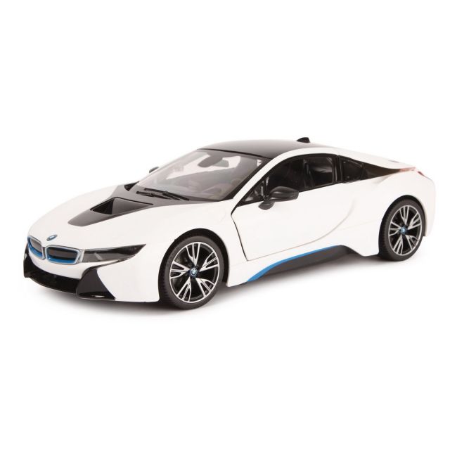 MASINA CU TELECOMANDA BMW I8 ALB SCARA 1 LA 14 VIVRas71010_Alb