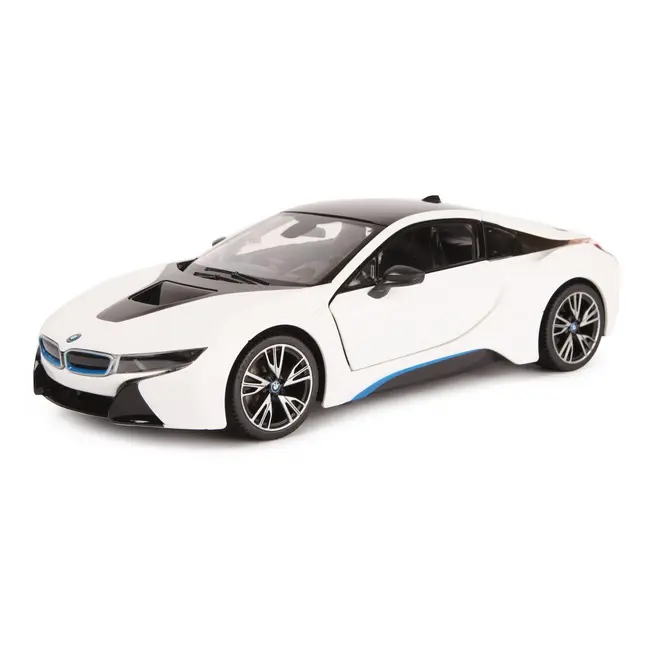 MASINA CU TELECOMANDA BMW I8 ALB SCARA 1 LA 14 VIVRas71010_Alb