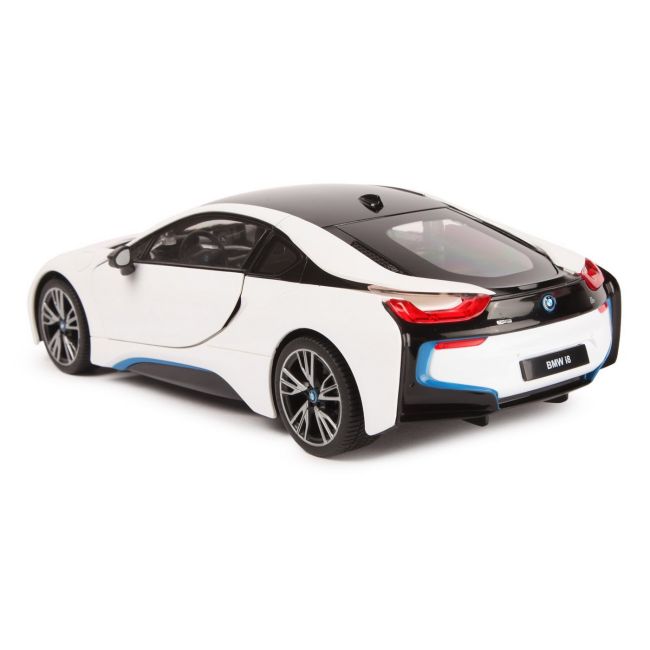 MASINA CU TELECOMANDA BMW I8 ALB SCARA 1 LA 14 VIVRas71010_Alb