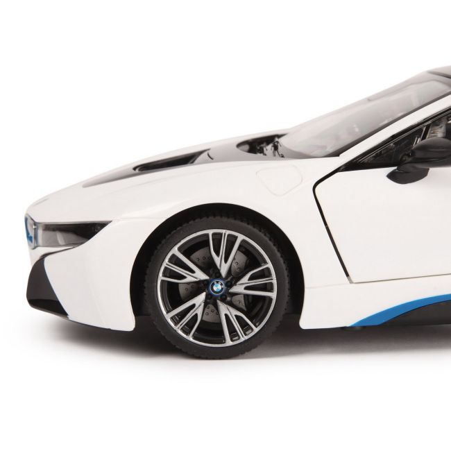 MASINA CU TELECOMANDA BMW I8 ALB SCARA 1 LA 14 VIVRas71010_Alb