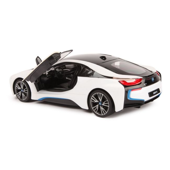 MASINA CU TELECOMANDA BMW I8 ALB SCARA 1 LA 14 VIVRas71010_Alb