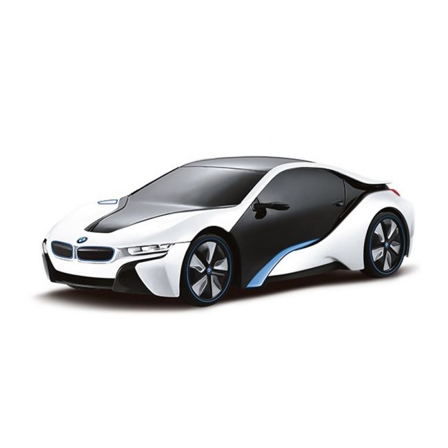 MASINA CU TELECOMANDA BMW I8 ALBA SCARA 1 LA 24 VIVRas48400_Alb