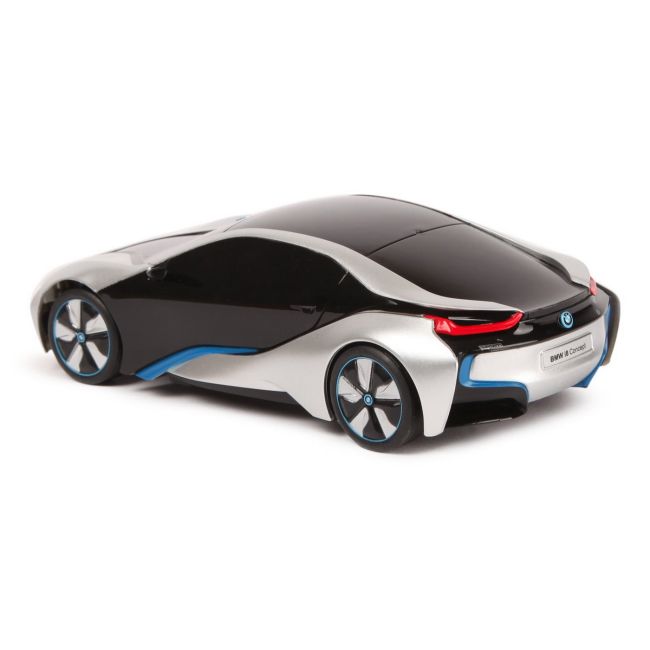 MASINA CU TELECOMANDA BMW I8 ARGINTIE SCARA 1 LA 24 VIVRas48400_Argintiu