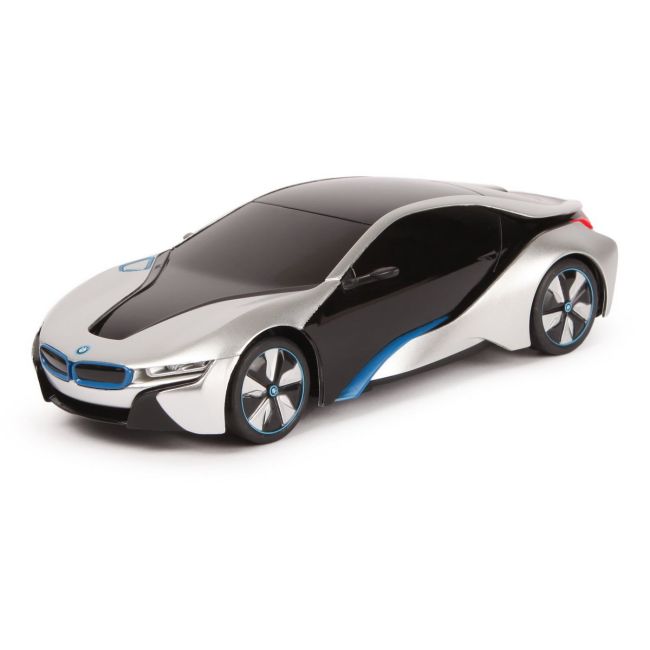 MASINA CU TELECOMANDA BMW I8 ARGINTIE SCARA 1 LA 24 VIVRas48400_Argintiu