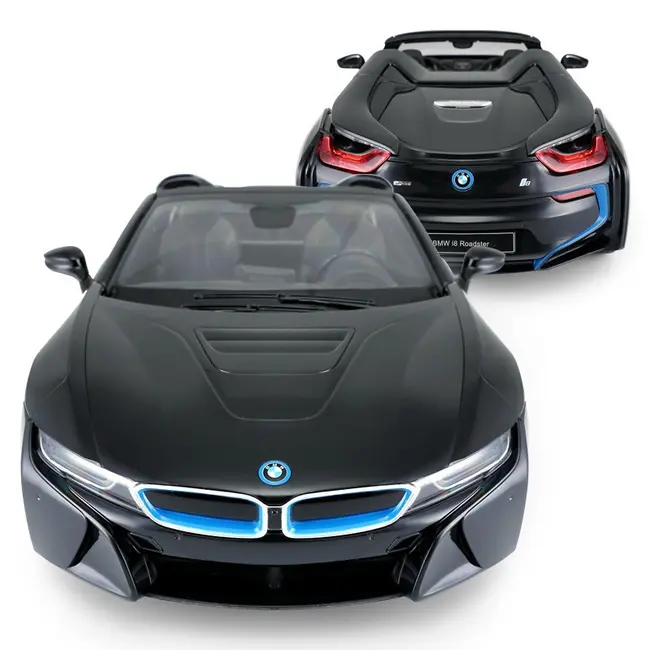 MASINA CU TELECOMANDA BMW I8 NEGRU SCARA 1 LA 12 VIVRas95500_Negru