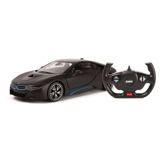 MASINA CU TELECOMANDA BMW I8 NEGRU SCARA 1 LA 14 VIVRas71010_Negru