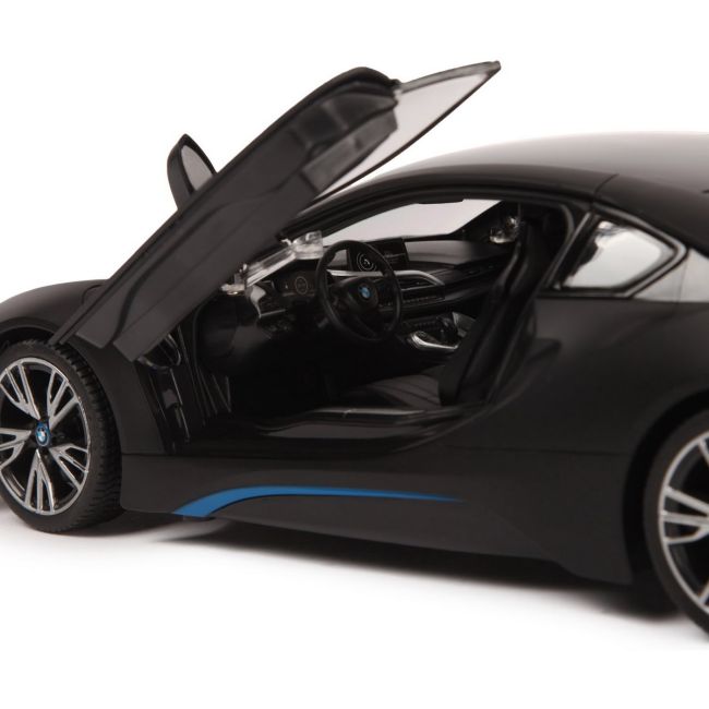 MASINA CU TELECOMANDA BMW I8 NEGRU SCARA 1 LA 14 VIVRas71010_Negru