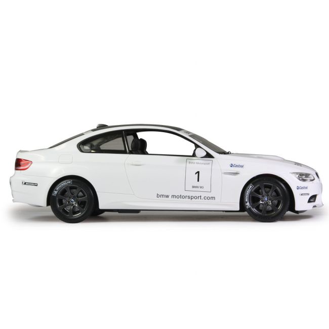 MASINA CU TELECOMANDA BMW M3 ALB CU SCARA 1 LA 14 VIVRas48000_Alb