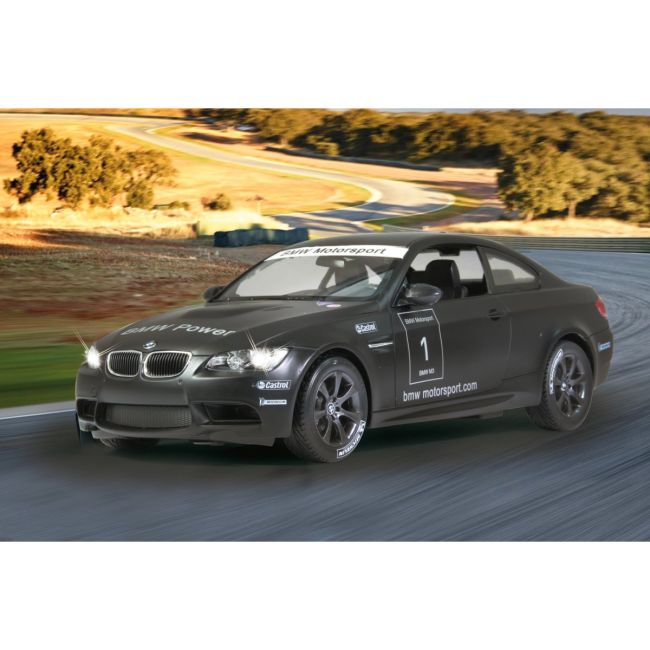MASINA CU TELECOMANDA BMW M3 NEGRU CU SCARA 1 LA 14 VIVRas48000_Negru