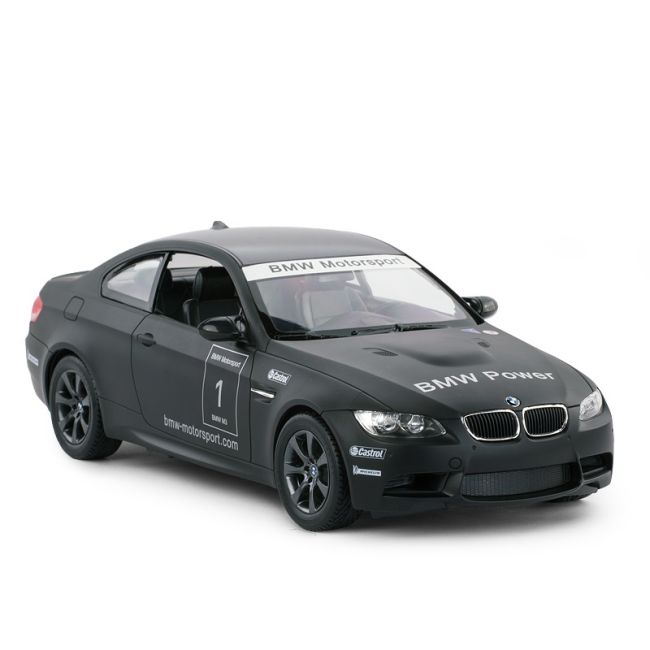 MASINA CU TELECOMANDA BMW M3 NEGRU CU SCARA 1 LA 14 VIVRas48000_Negru