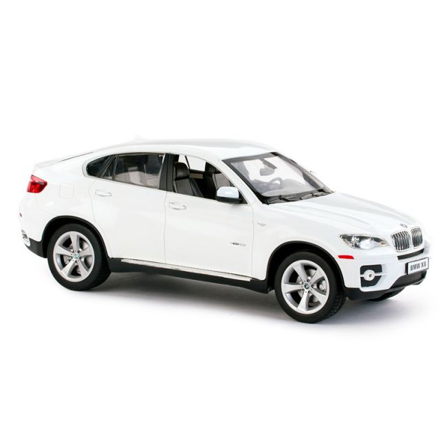 MASINA CU TELECOMANDA BMW X6 ALBA CU SCARA 1 LA 14 VIVRas31400_Alb