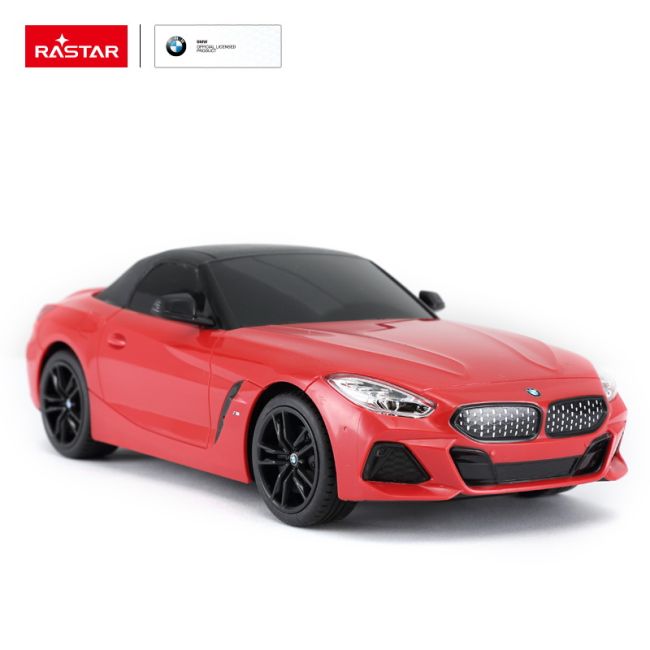 MASINA CU TELECOMANDA BMW Z4 ROSU SCARA 1 LA 24 VIVRas96200_Rosu