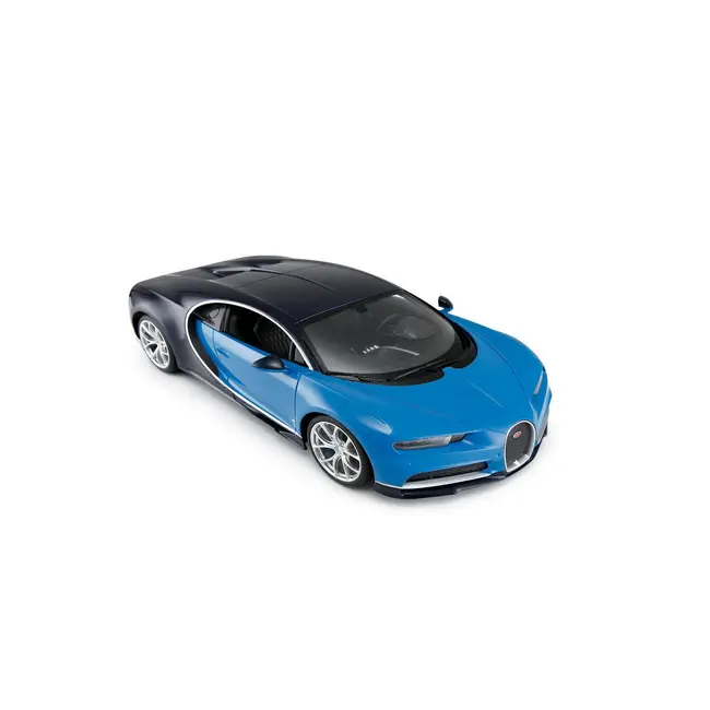 MASINA CU TELECOMANDA BUGATTI CHIRON ALBASTRU SCARA 1 LA 14 VIVRas75700_Albastru