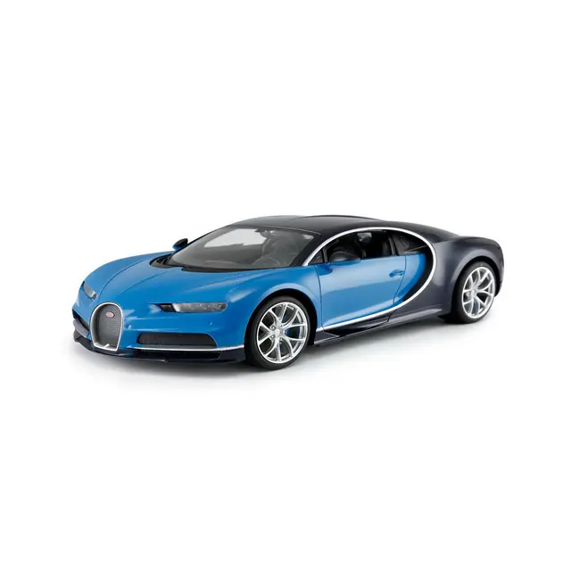MASINA CU TELECOMANDA BUGATTI CHIRON ALBASTRU SCARA 1 LA 14 VIVRas75700_Albastru