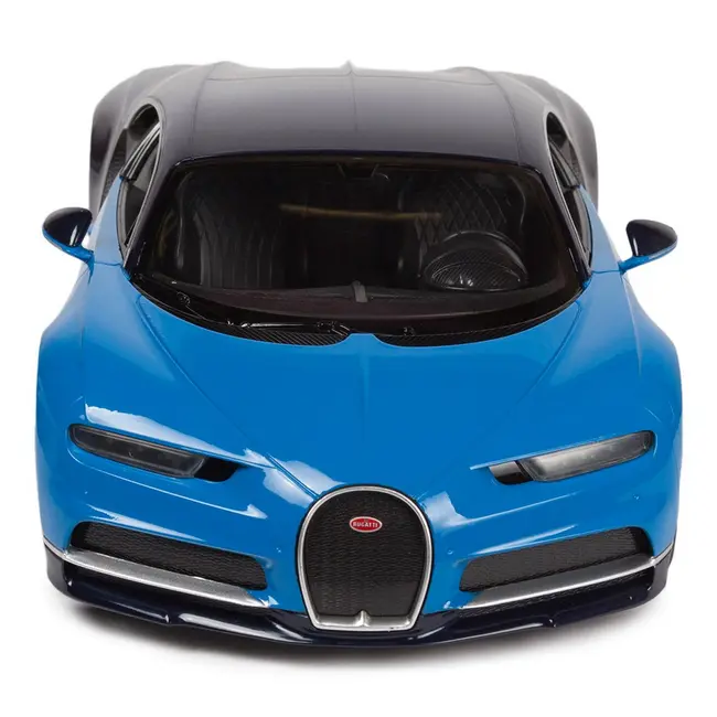 MASINA CU TELECOMANDA BUGATTI CHIRON ALBASTRU SCARA 1 LA 14 VIVRas75700_Albastru