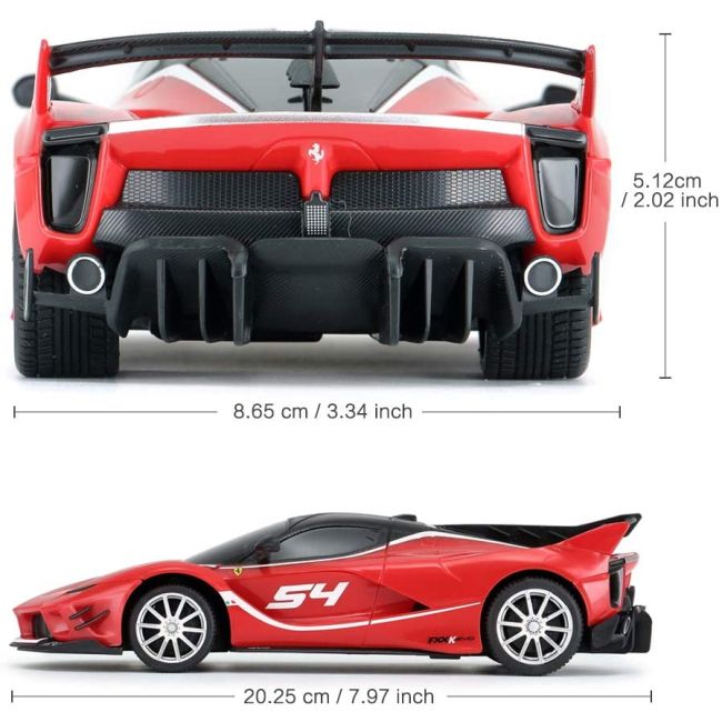 MASINA CU TELECOMANDA FERRARI FXX K EVO SCARA 1 LA 24 VIVRas79300