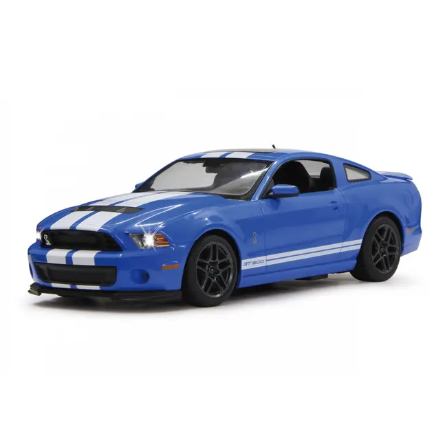 MASINA CU TELECOMANDA FORD SHELBY GT500 ALBASTRU CU SCARA 1 LA 14 VIVRas49400_Albastru