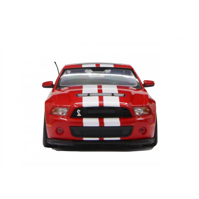 MASINA CU TELECOMANDA FORD SHELBY GT500 ROSU CU SCARA 1 LA 14 VIVRas49400_Rosu