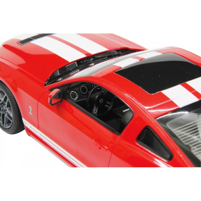 MASINA CU TELECOMANDA FORD SHELBY GT500 ROSU CU SCARA 1 LA 14 VIVRas49400_Rosu
