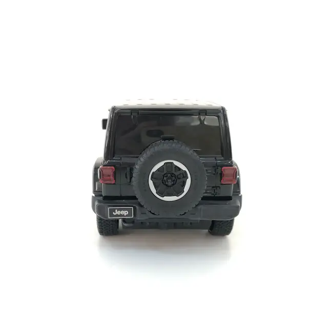 MASINA CU TELECOMANDA JEEP WRANGLER JL NEGRU SCARA 1 LA 24 VIVRas79500_Negru
