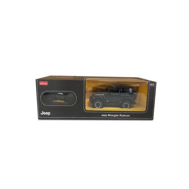 MASINA CU TELECOMANDA JEEP WRANGLER JL NEGRU SCARA 1 LA 24 VIVRas79500_Negru