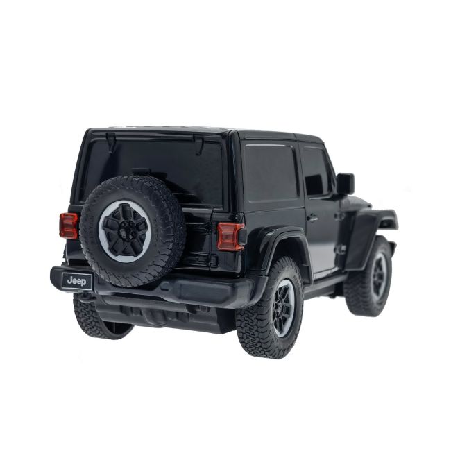 MASINA CU TELECOMANDA JEEP WRANGLER JL NEGRU SCARA 1 LA 24 VIVRas79500_Negru