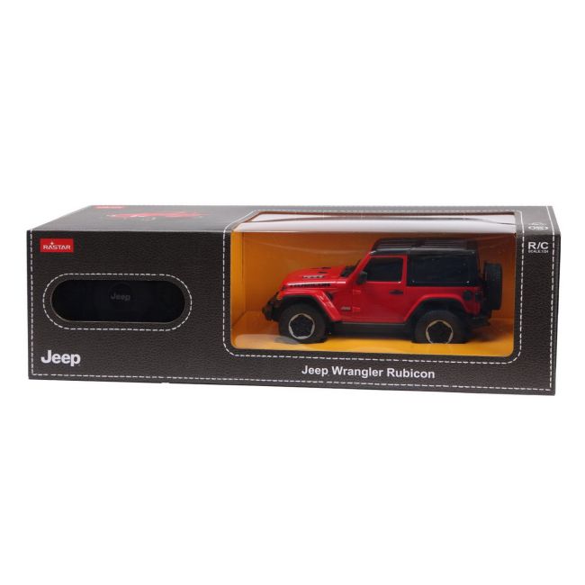 MASINA CU TELECOMANDA JEEP WRANGLER JL ROSU SCARA 1 LA 24 VIVRas79500_Rosu