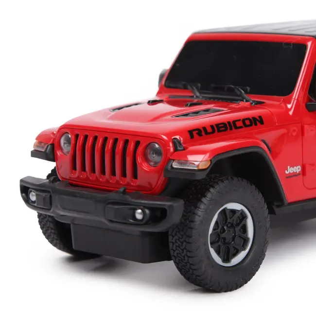 MASINA CU TELECOMANDA JEEP WRANGLER JL ROSU SCARA 1 LA 24 VIVRas79500_Rosu