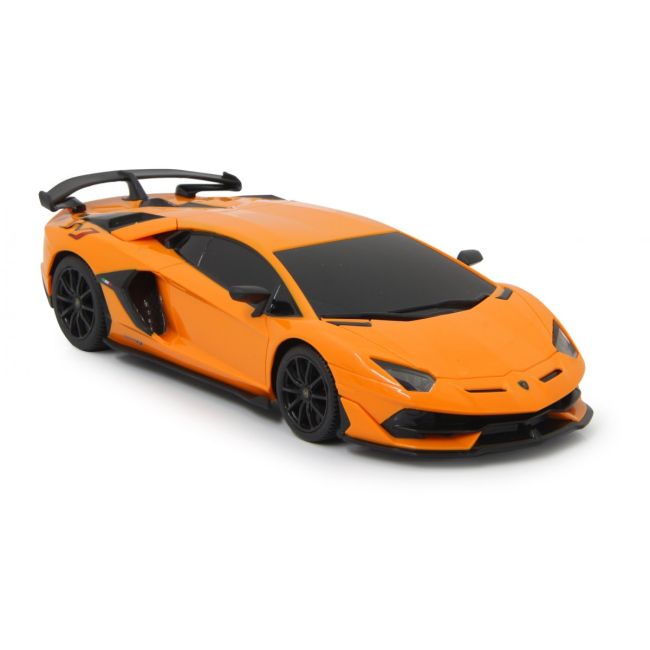 MASINA CU TELECOMANDA LAMBORGHINI AVENTADOR SVJ PORTOCALIU CU SCARA 1 LA 24 VIVRas96100_Portocaliu
