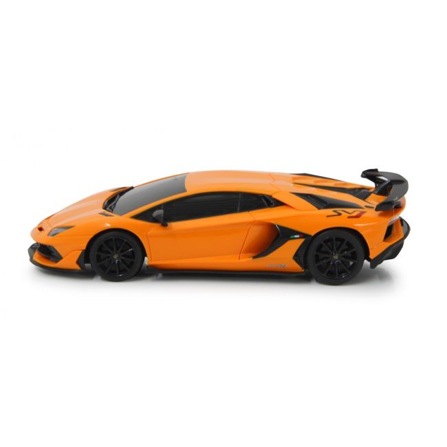 MASINA CU TELECOMANDA LAMBORGHINI AVENTADOR SVJ PORTOCALIU CU SCARA 1 LA 24 VIVRas96100_Portocaliu