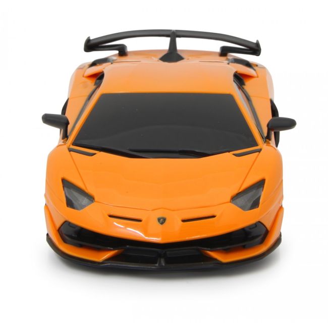 MASINA CU TELECOMANDA LAMBORGHINI AVENTADOR SVJ PORTOCALIU CU SCARA 1 LA 24 VIVRas96100_Portocaliu
