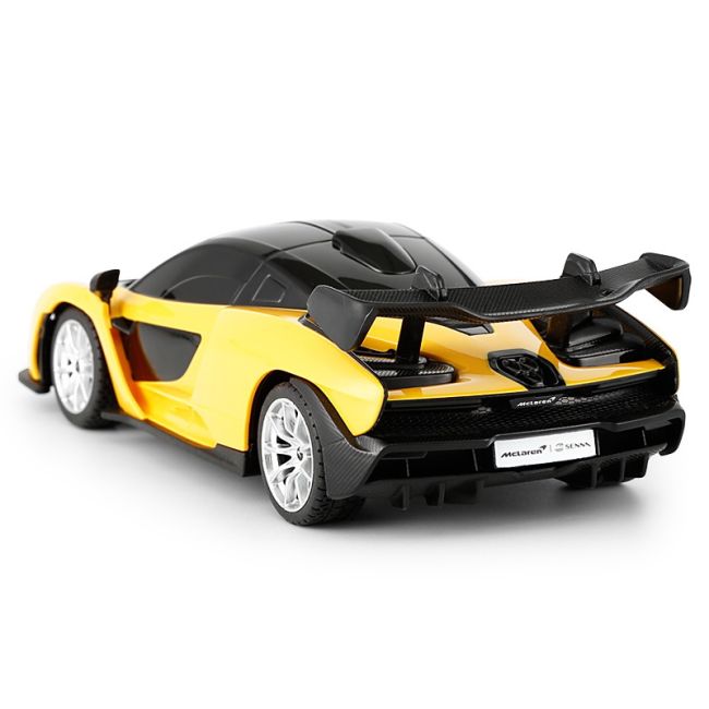 MASINA CU TELECOMANDA MCLAREN SENNA GALBEN CU SCARA 1 LA 24 VIVRas96700_Galben