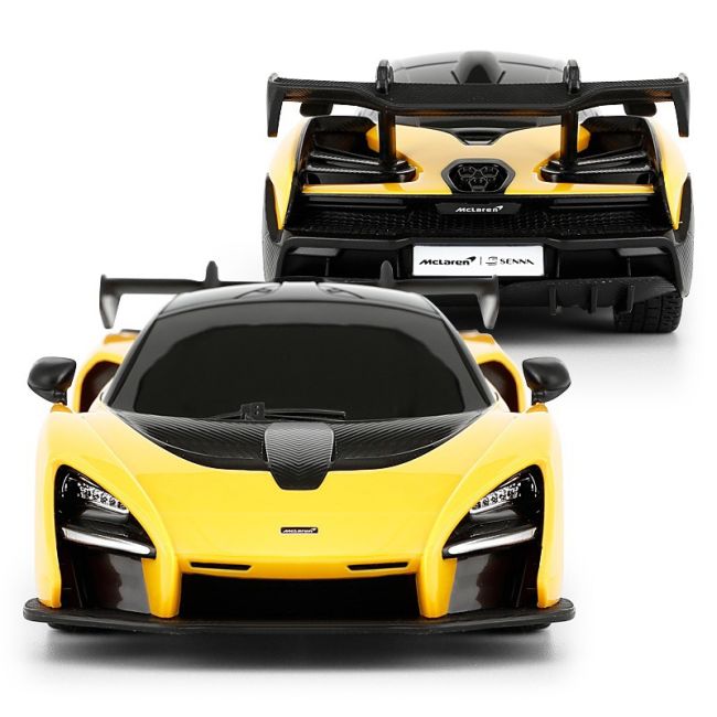 MASINA CU TELECOMANDA MCLAREN SENNA GALBEN CU SCARA 1 LA 24 VIVRas96700_Galben