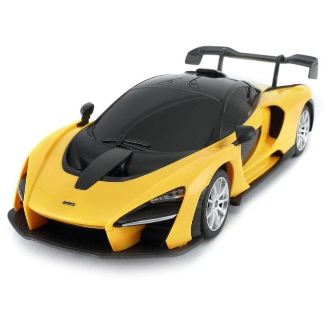 MASINA CU TELECOMANDA MCLAREN SENNA GALBEN CU SCARA 1 LA 24 VIVRas96700_Galben