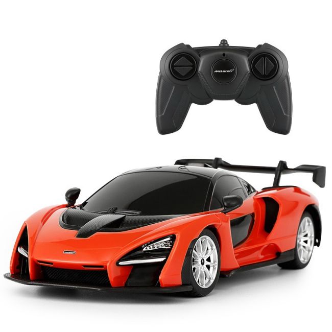 MASINA CU TELECOMANDA MCLAREN SENNA ROSU CU SCARA 1 LA 24 VIVRas96700_Rosu