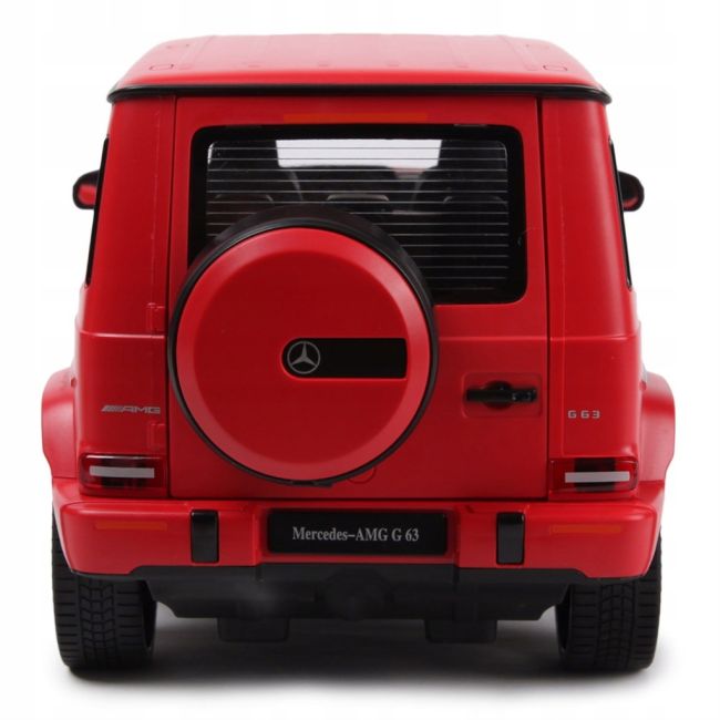 MASINA CU TELECOMANDA MERCEDES-BENZ G63 ROSU SCARA 1 LA 24 VIVRas95800_Rosu